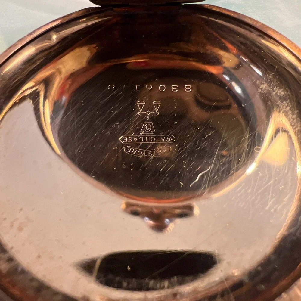 WALTHAM Antique 17 Jewel Pocket Watch in 14k Gold Filled Keystone Case